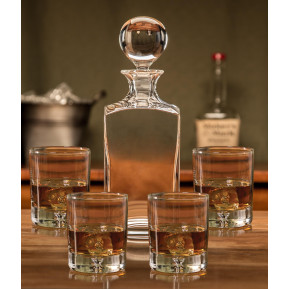 Deluxe Square Decanter 5 Piece Set (99-047)