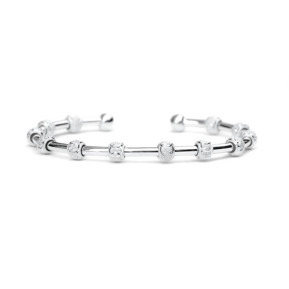 Golf Goddess Original Stroke Counter Bracelet - Silver