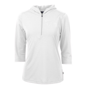 Ladies Virtue Eco Pique Half Zip Hoodie (LCK00120)