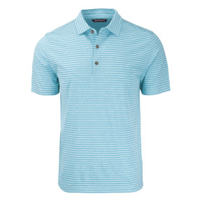 Big & Tall Forge Eco Heather Stripe Stretch Recycled Polo (BCK01303)