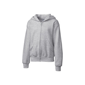 Youth Fleece Full Zip Hoodie (YRK03001)