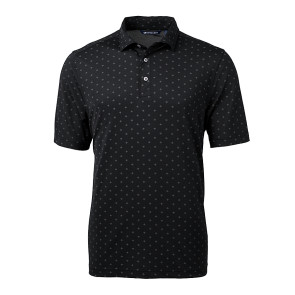 Men's Virtue Eco Pique Tile Print Polo (MCK01170)