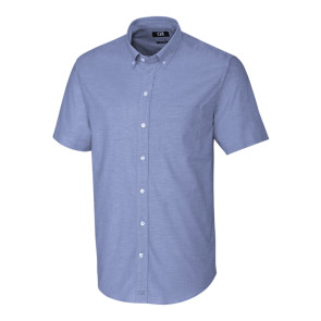 Big & Tall Stretch Oxford Short Sleeve Dress Shirt (BCW00182)