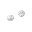 Golf Goddess Golf Ball Bead Earrings - Silver