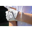 Golf Goddess Stroke Counter Bracelet - Silver with Golf Ball Bead Charm